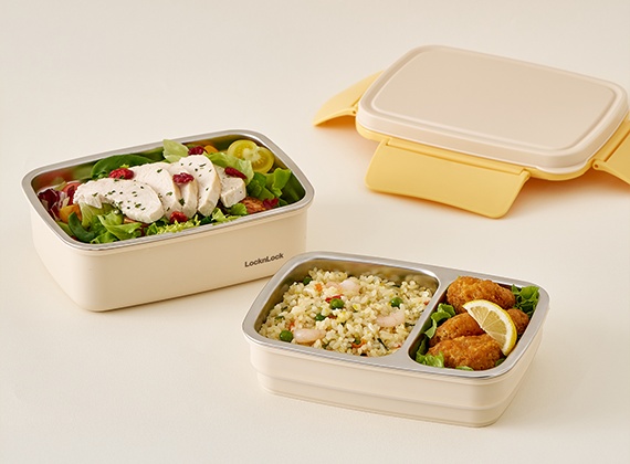 Stainless 2Tier Lunch Box