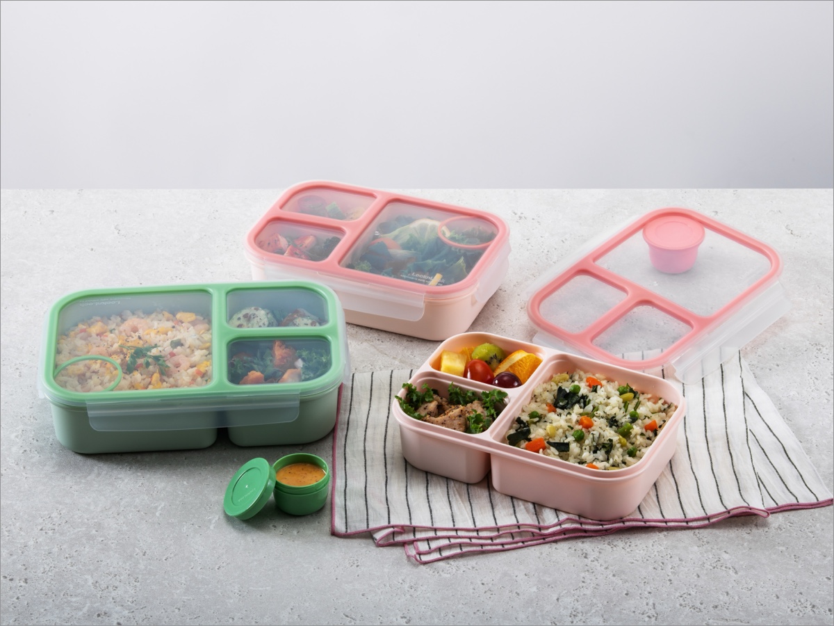 3-Compartment Lunch Box