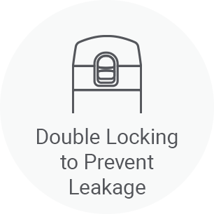 Double locking against to prevent leakage