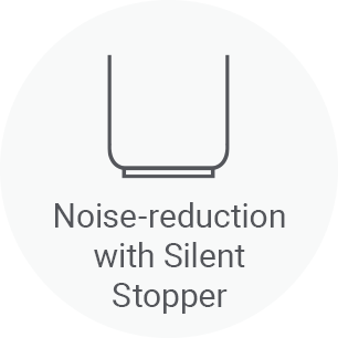 Noise-reduction with silence silent stopper 