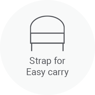 Strap for easy carry