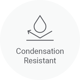 Resistance to dew condensation
