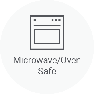 Microwave/oven safe