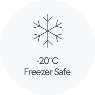 Freezer Safe to -20°C